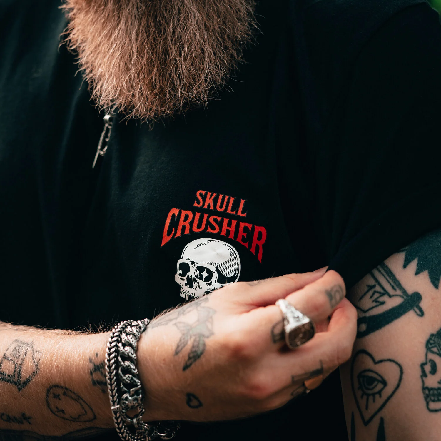 Skull Hand T-Shirt - Image 4