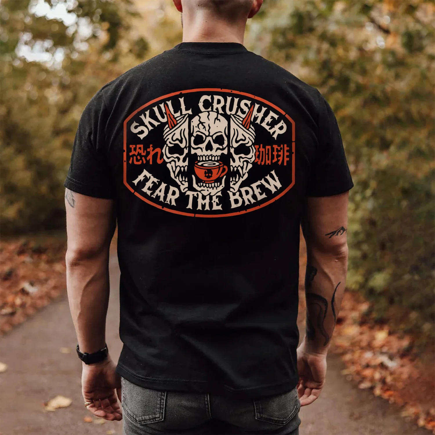Split Skull T-Shirt - Image 2